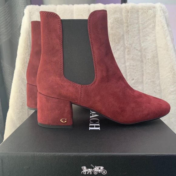 COACH TIA SUEDE BOOTIE - Picture 5 of 11